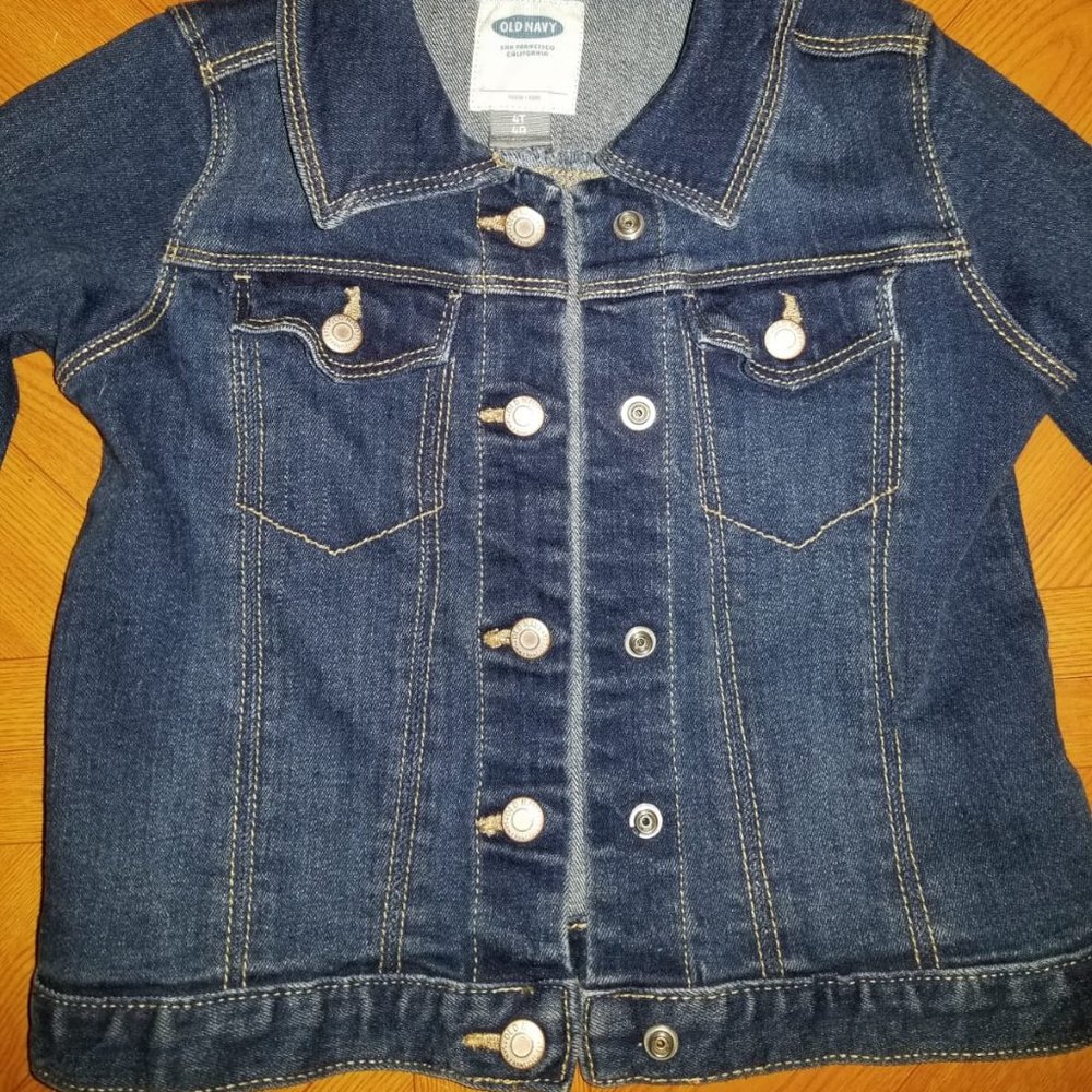 Old Navy Medium Wash Denim Jacket